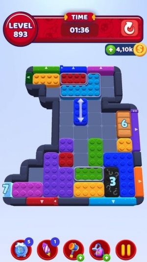 Color Block Jam 893 Уровень