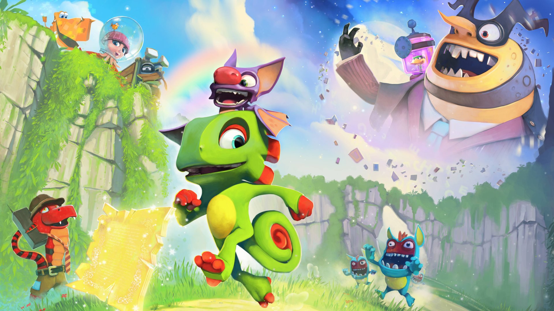 Yooka-Laylee смотреть онлайн