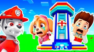 ЩЕНЯЧИЙ ПАТРУЛЬ EXE ЗАХВАТИЛИ БАЗУ ДОБРЫХ ЩЕНКОВ в МАЙНКРАФТ