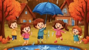 Новая песенка для малышей, для детей про дождик, Дождик лей не жалей