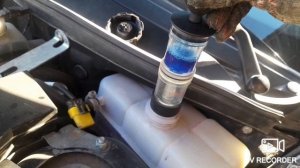 ВАЗ Приора - проверка газоанализатором