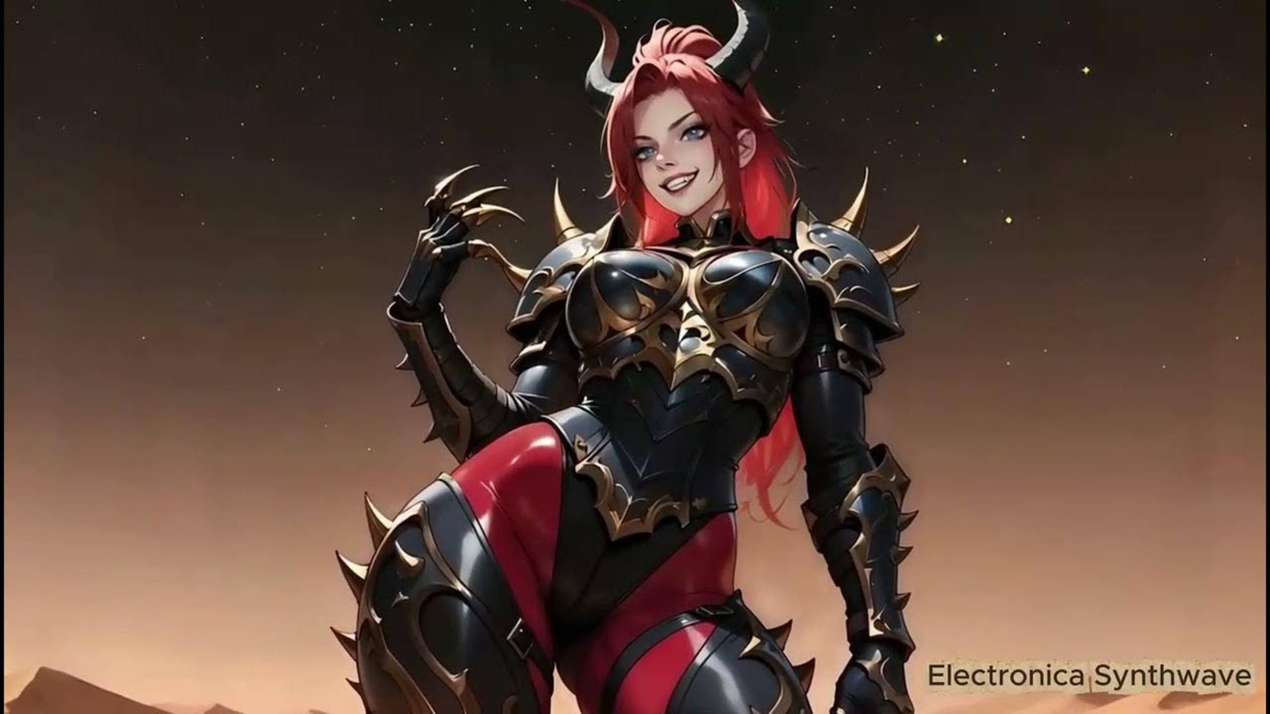 Under The Desert's Stars | Electronica Synthwave Mix