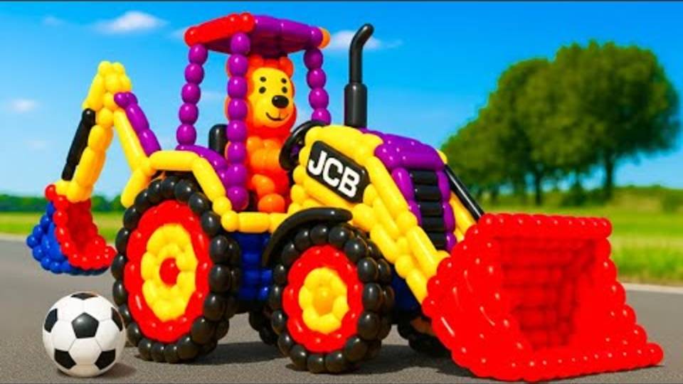 Мультик про МАШИНКИ | Клоун и шарики - смотреть мультики| мультики для детей смотреть онлайн