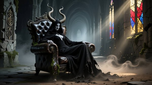 Забытая богиня (AI Generation)