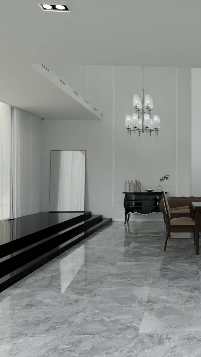 Dove Grey глянцевый керамогранит 60х60