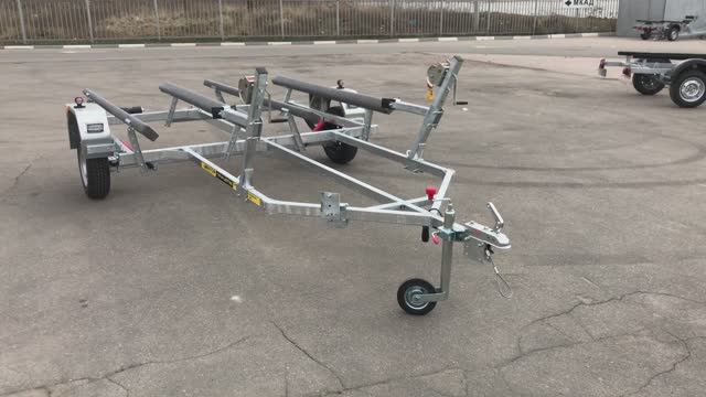 Легковой прицеп для двух гидроциклов смотреть онлайн