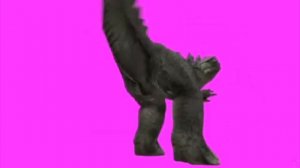 годзилла танцует