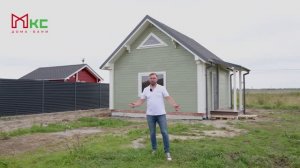 Дом из бруса "Клеон-6 на 6" со вторым светом.