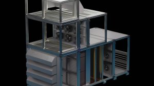 Приточно-вытяжная установка с «прямым» адиабатическим охлаждением PRIME