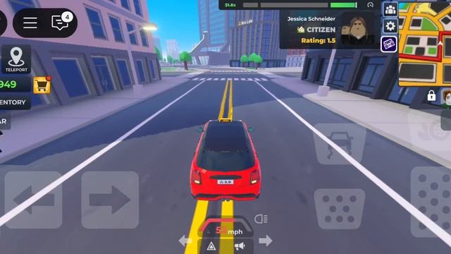 Играю в Roblox (Taxi Boss) - часть 1