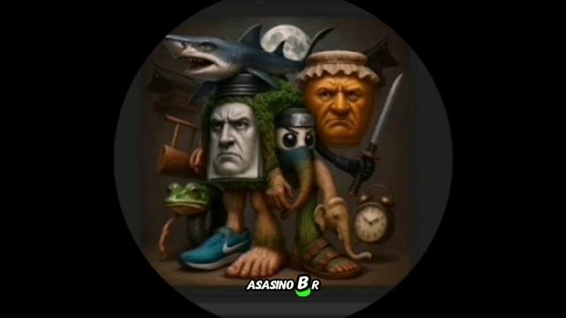 новый гибрид брейнрот  tralalero garara asasino lirili boneca patapim