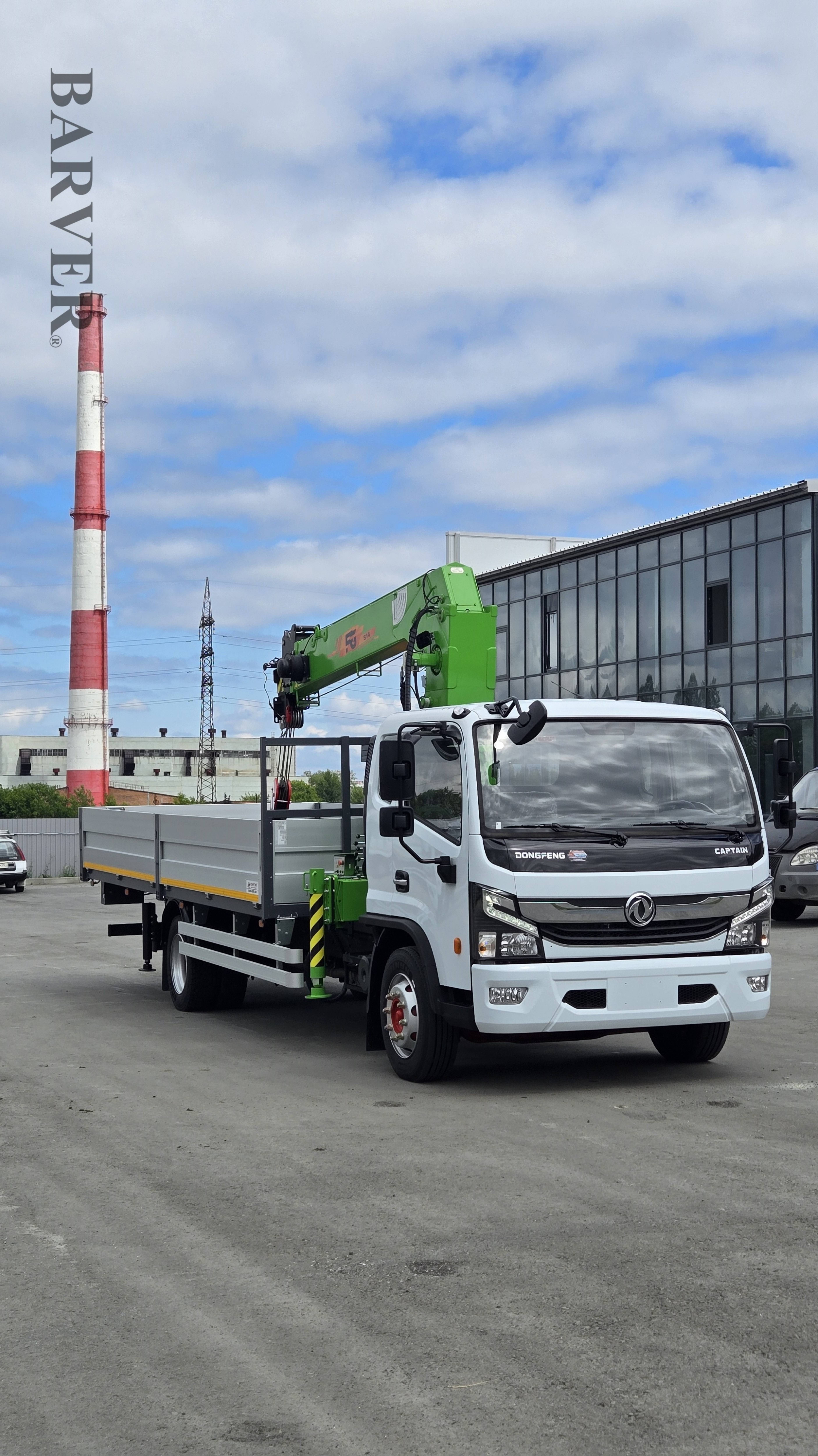 Dongfeng C120L с КМУ 5т, в наличии и под заказ от официального дилера ООО 