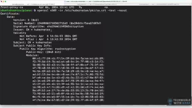 18. K8s certificate management смотреть онлайн
