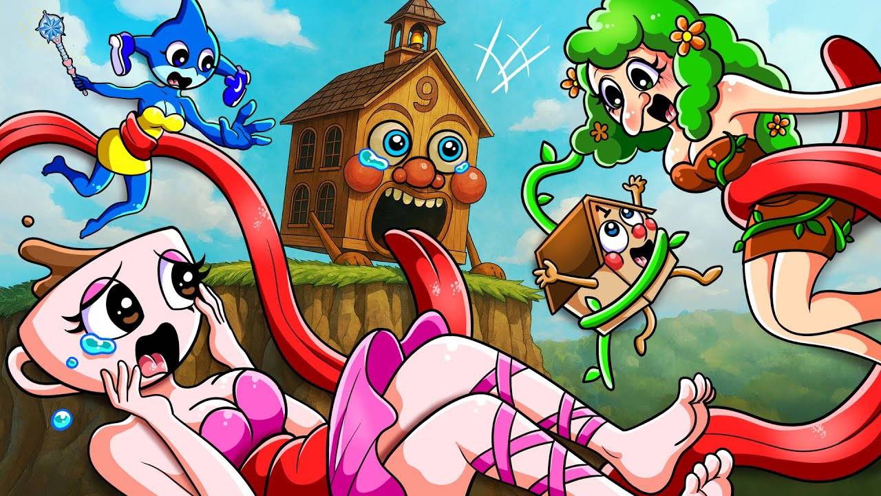 Девушки из Brainrot ходят в школу Esok Sekolah… Но сейчас есть секрет! Brainrot и Sprunki смотреть онлайн