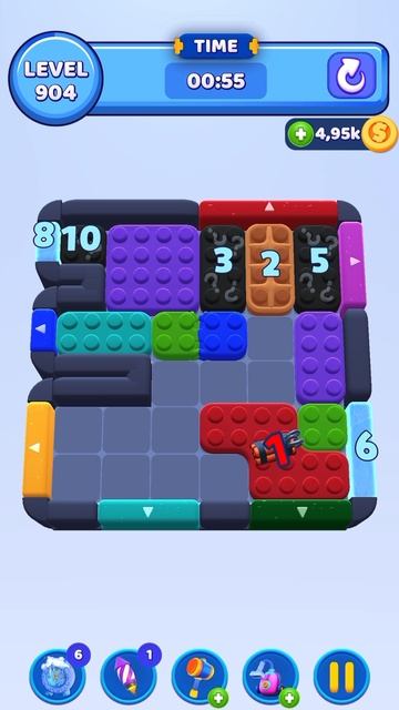 Color Block Jam 904 Уровень смотреть онлайн