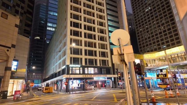 Китай. Дневная и ночная прогулки по Гонконгу в формате 4К смотреть онлайн