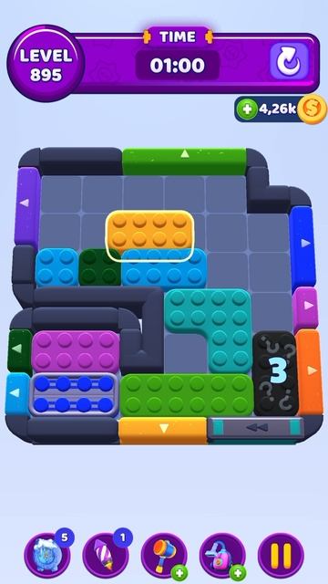 Color Block Jam 895 Уровень смотреть онлайн