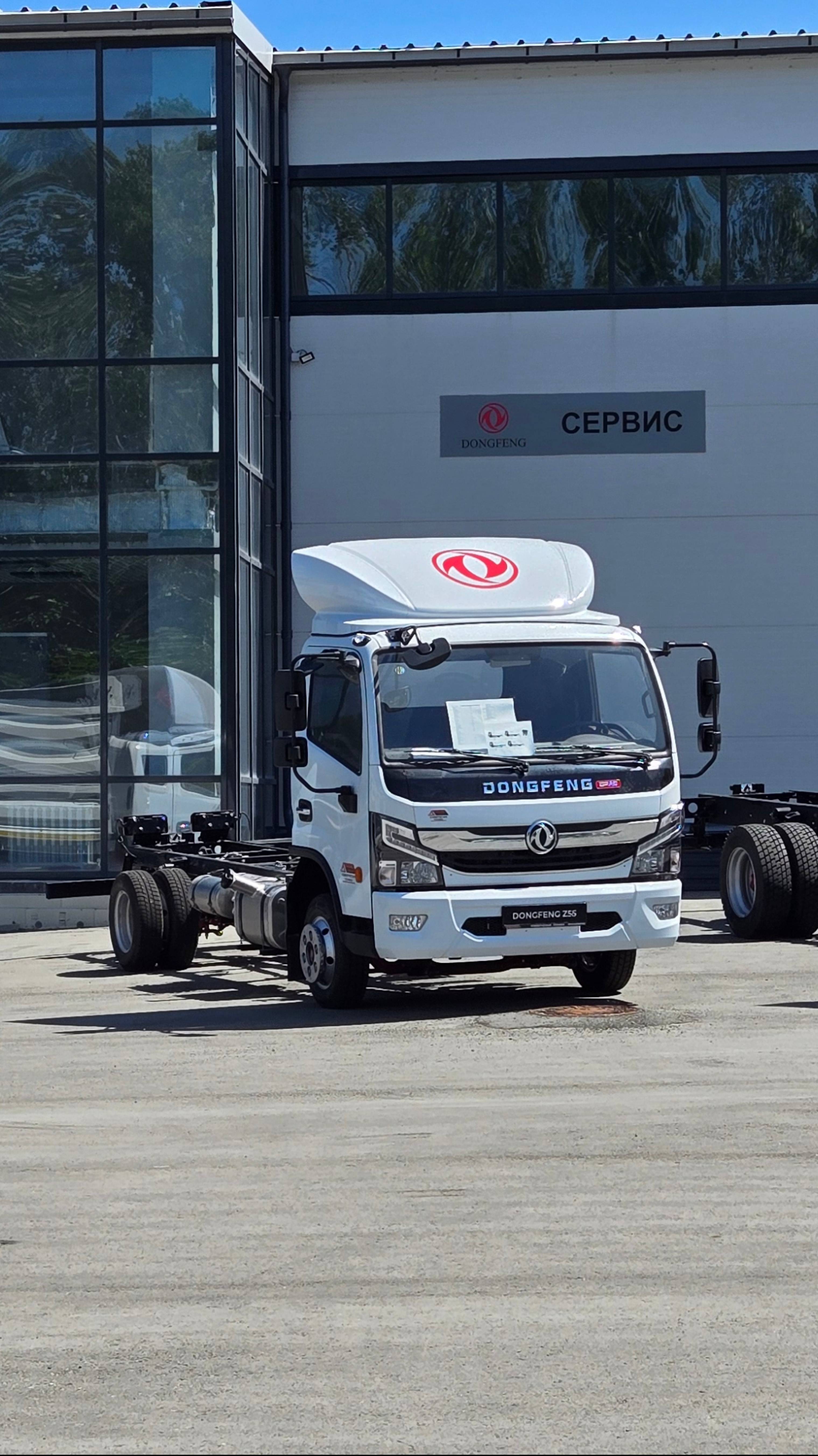 Dongfeng Z55, уникальное шасси с грузоподъемностью до 4тонн! Категория Б.
