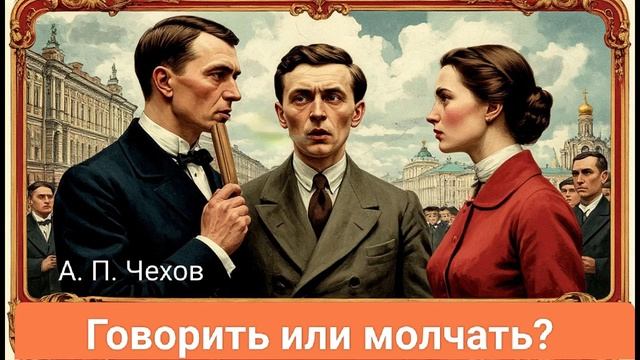 Чехов А. П. "Говорить или молчать?" Рассказ. Аудиокнига. смотреть онлайн
