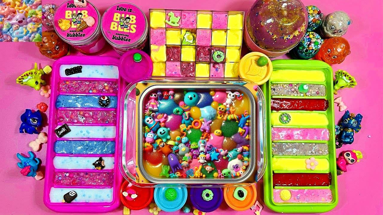 💖 Слайм АСМР 💖 Распаковка слаймов 💖 Микс крутых слаймов 💖 смотреть онлайн