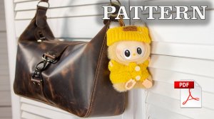 Как сшить женскую сумку через плечо из кожи Crazy Horse