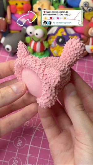 Леплю трендового котика 😻 Присылай фото в ✈️: krutotut_rus 🔥 #diy #творчество #лепка