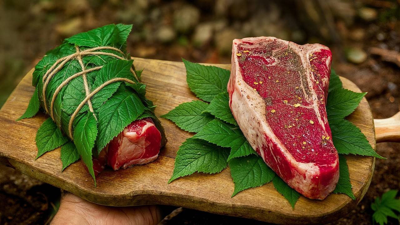 Жаркое на открытом огне в листьях - Швейцария смотреть онлайн