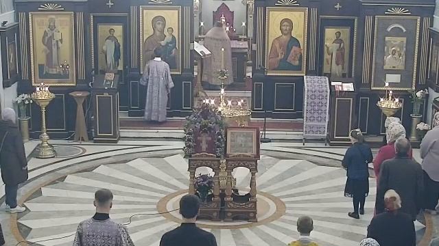 27.09.2025 Всенощное бдение. Суббота. Седмица 16-я по Пятидесятнице. смотреть онлайн