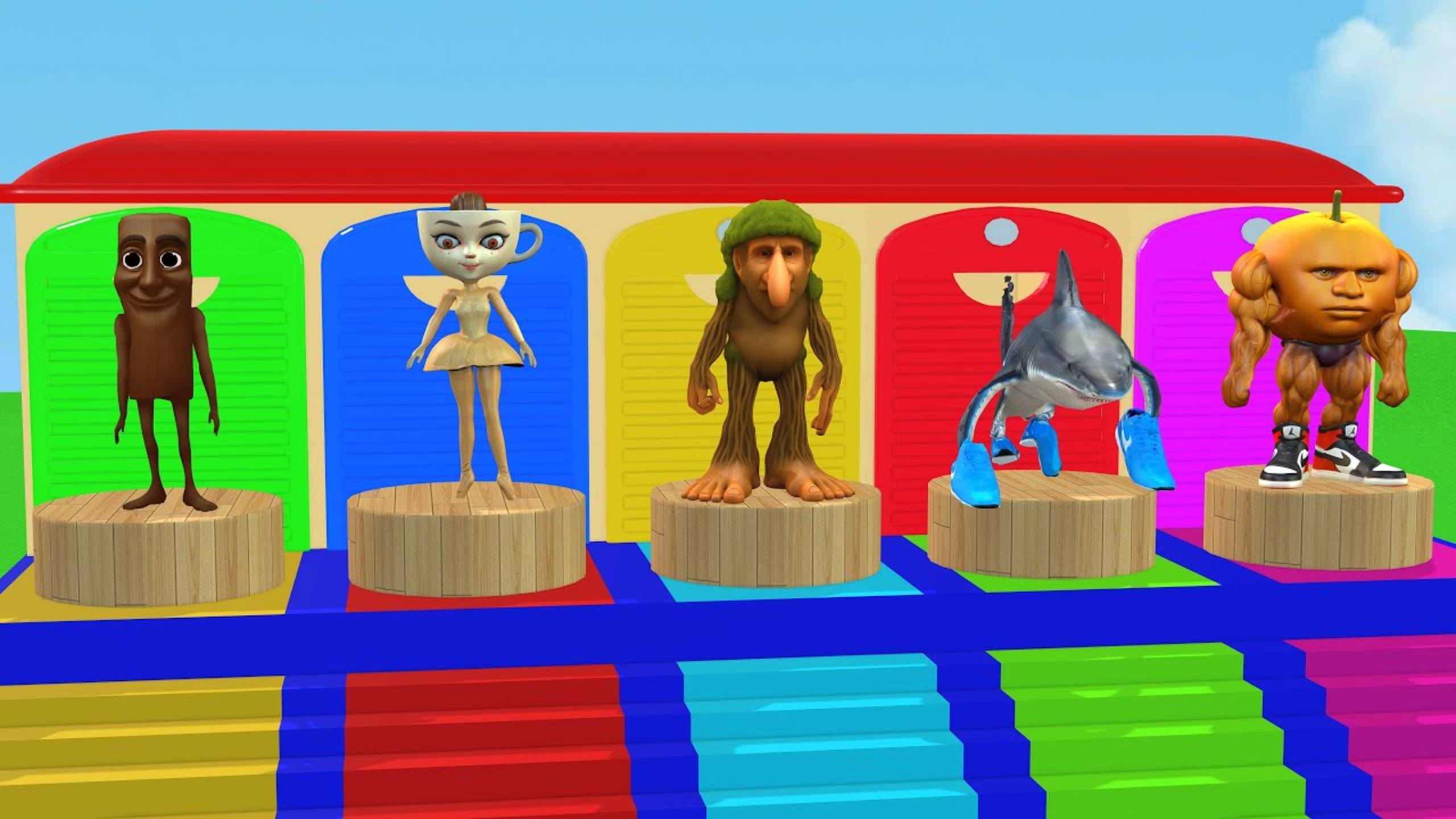 Брейнрот проходит испытания | Итальянские  мемы - в опастности| Мультики про Балерина Капучно