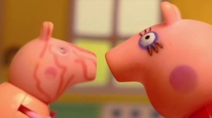 Свинка Пеппа Мультик с игрушками Стрекоза поцарапала Пеппу Видео для детей Peppa Pig #СвинкаПеппа