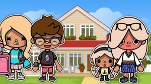 Эстетик дизайн дома в Сериал Тока Бока TOCA BOCA