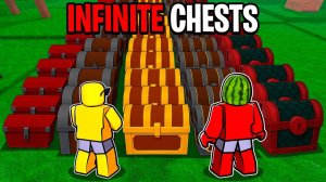 БЕСКОНЕЧНЫЕ СУНДУКИ в игре 99 ночей в лесу в РОБЛОКС