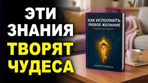 Эта книга творит чудеса! | Как исполнить любое желание (полный разбор новой книги)