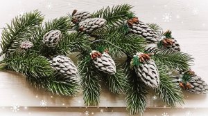 Шишки из лёгкого пластилина своими руками. Ёлочные игрушки своими руками из воздушного пластилина.