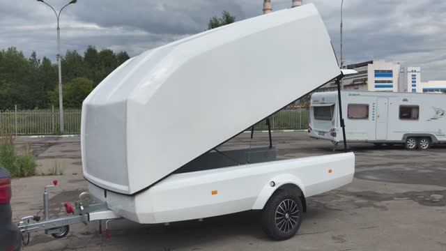 Самый крутой прицеп для квадроцикла - Stalker Touring Max смотреть онлайн