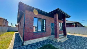 Двор в плитке!! Дом с террасой в Краснодаре!!