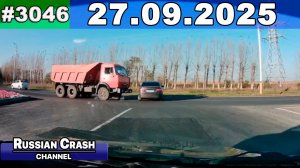 ДТП. Подборка на видеорегистратор за 27.09.2025 Сентябрь 2025