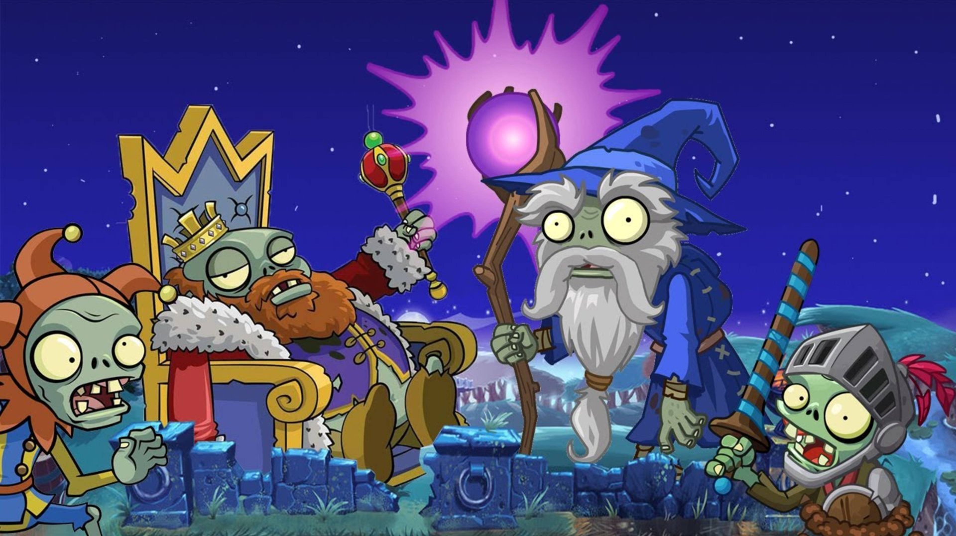 Растения против Зомби 2. Темные века. Ночь 1. смотреть онлайн