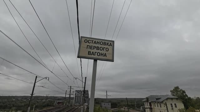 Платформа Ока, пешая прогулка по платформам