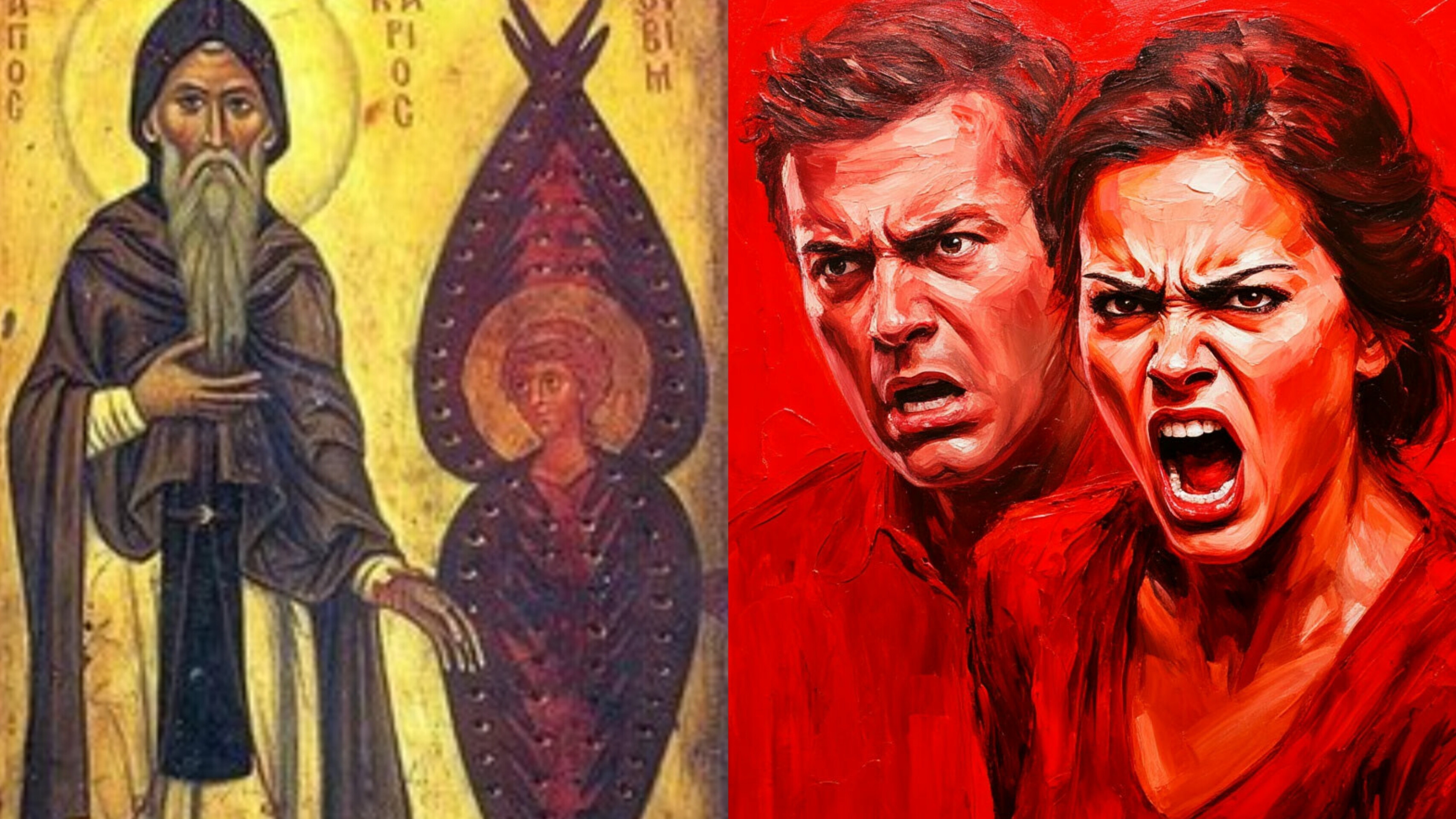 О МУКАХ В АДУ. ПАЛИМЫЕ ОГНЕМ С НОГ ДО ГОЛОВЫ МЫ НЕ МОЖЕМ ВИДЕТЬ ЛИЦА ДРУГ ДРУГА. МАКАРИЙ ЕГИПЕТСКИЙ смотреть онлайн