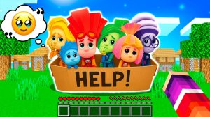 Я НАШЕЛ БРОШЕННЫХ ФИКСИКОВ В МАЙНКРАФТ МУЛЬТИК FIXIKI