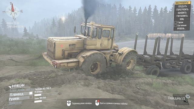 «Spintires: MudRunner — Мощные грузовики против грязи!» Мультики про машины. Сборники мультиков. смотреть онлайн