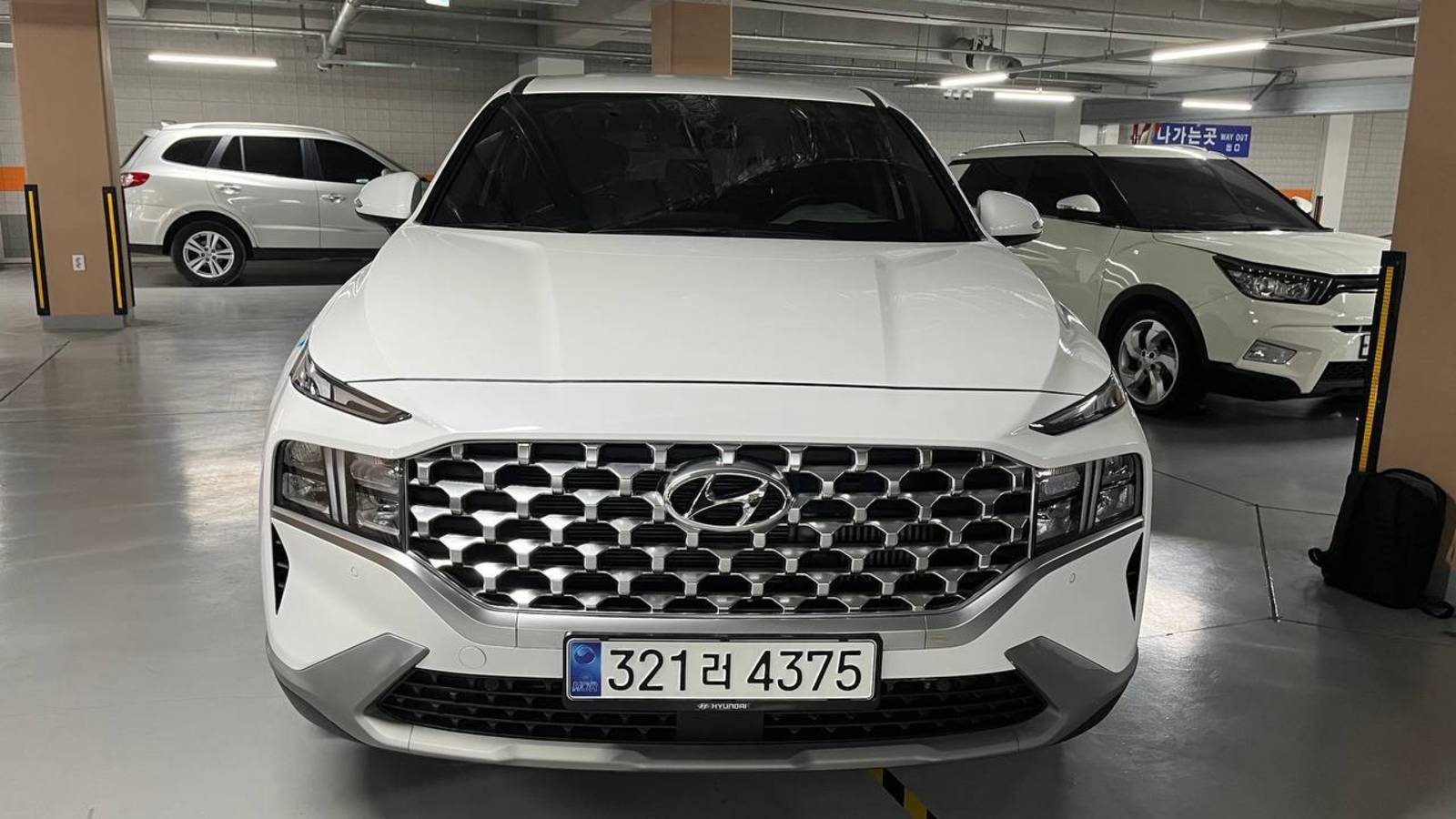 Hyundai Santa Fe из Южной Кореи. Осмотр