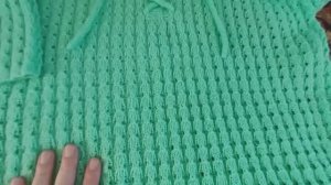 DIY.Вязаная футболка поло « Мона «// размер 52 - 54