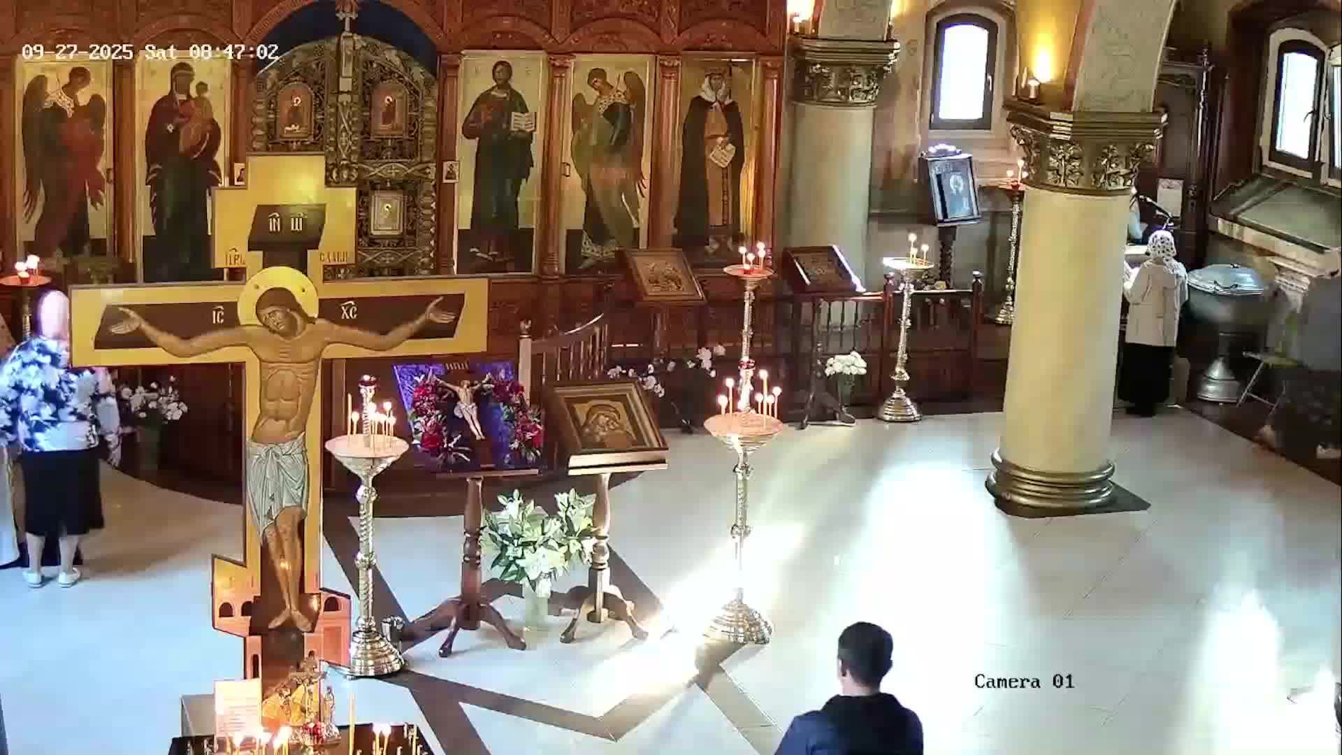 Божественная литургия, заупокойная лития. 27.09.2025 в 9-00. смотреть онлайн
