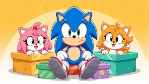 Распаковка игрушек Sonic The Hedgehog ASMR  Коллекция сюрпризных яиц