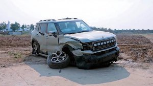 Краш-тест нового Jetour T1 2025 года на боковой удар на CarMaps.Ru