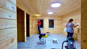 Купили два дома в деревне | Финишная отделка дома внутри | Живём на 4 хозяйства |Клубника|Стройка