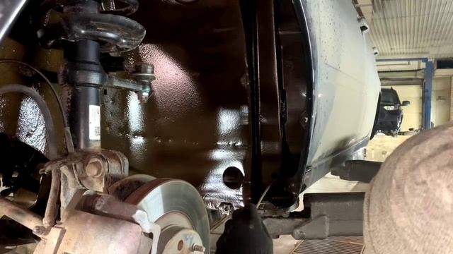 Антикоррозийная обработка автомобиля Лада Гранта перед зимним сезоном,обзор работ,цена смотреть онлайн
