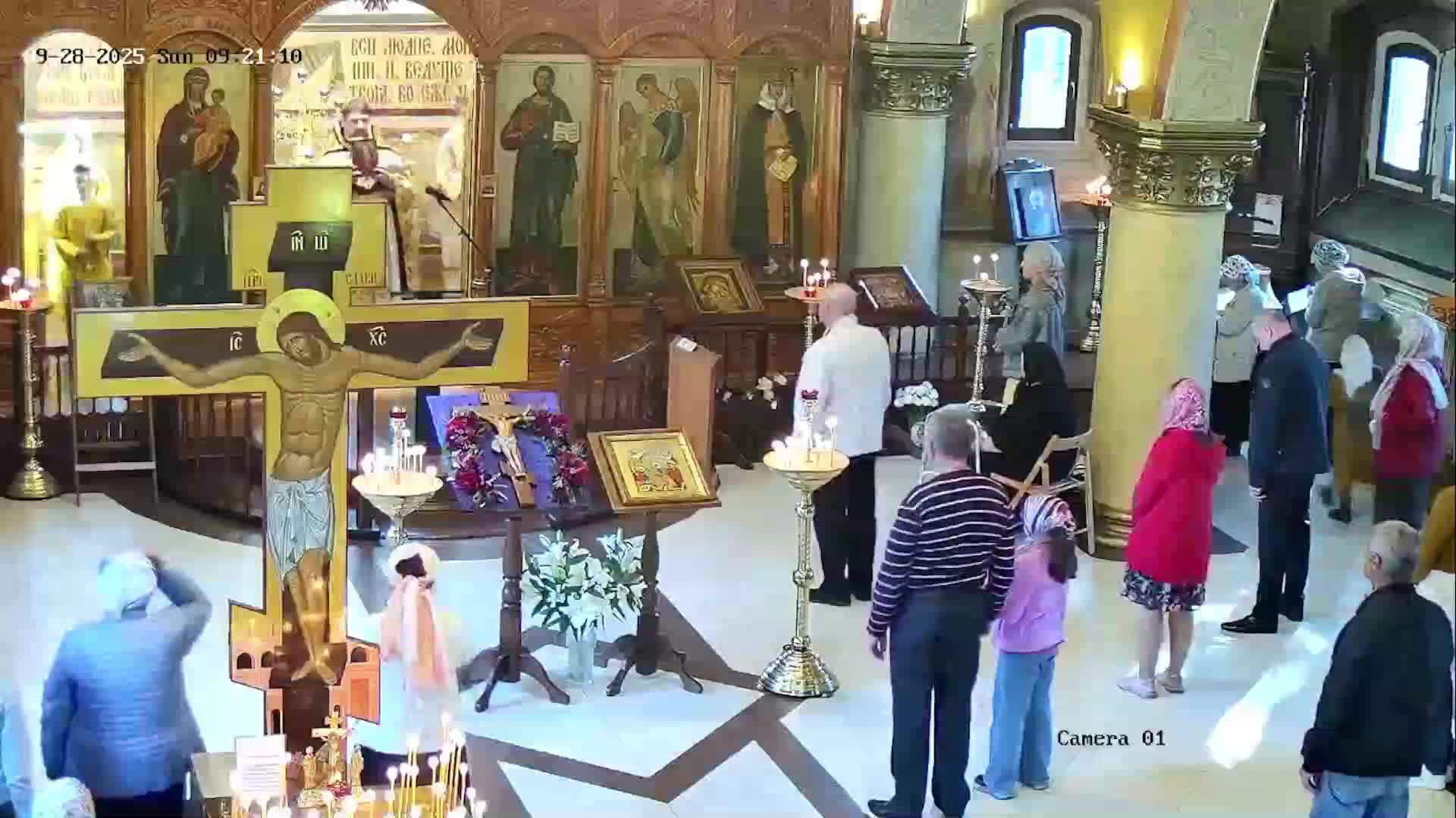 Божественная литургия. 28.09.2025 в 9-00. смотреть онлайн
